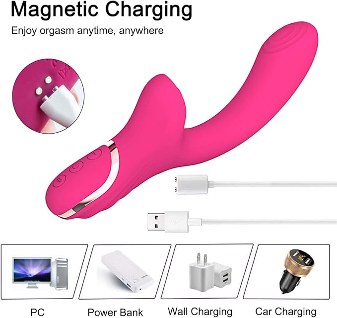 G-Spot Vibrator – Waterproof Silicone Clitoral Stimulator with Powerful Vibration Modes, Female Masturbator with Discreet Packaging