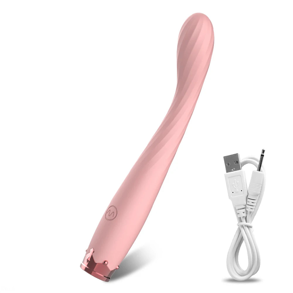Powerful G-Spot Vibrator – Rechargeable Clitoral Stimulator with 10 Vibration Modes, Waterproof Silicone Sex Toy for Women
