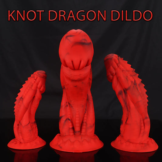 Dragon Monster Silicone Anal Plug – Fantasy Dildo with Suction Cup