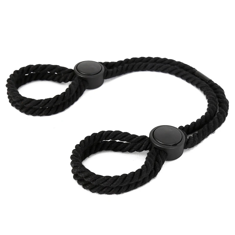 Adjustable Cotton Handcuffs – Soft BDSM Restraints for Couples and Erotic Roleplay