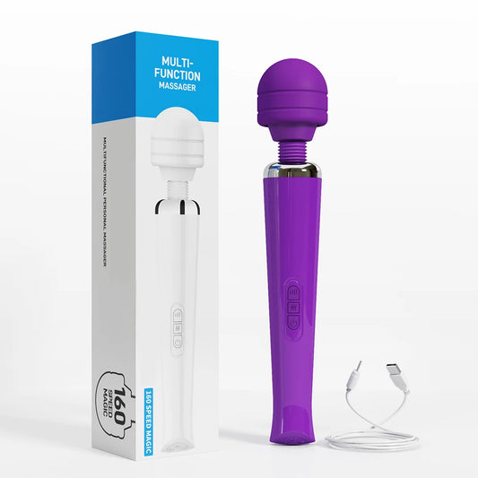 Ultra-Powerful Cordless Wand Massager – Deep Tissue Relief Anytime, Anywhere