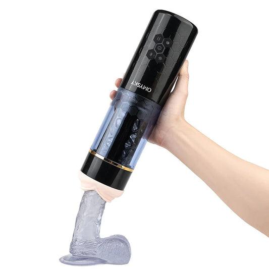 Spinner - Auto 420 Strokes Hands Free Thrusting Rotating Blowjob Machine