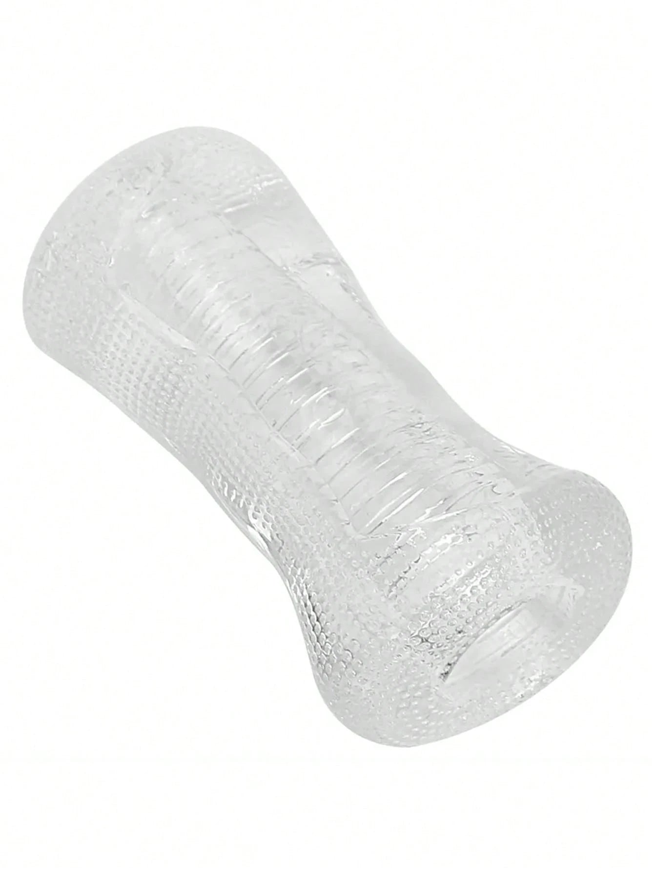 Transparent Jelly Male Masturbator – 13cm Realistic Pleasure Sleeve