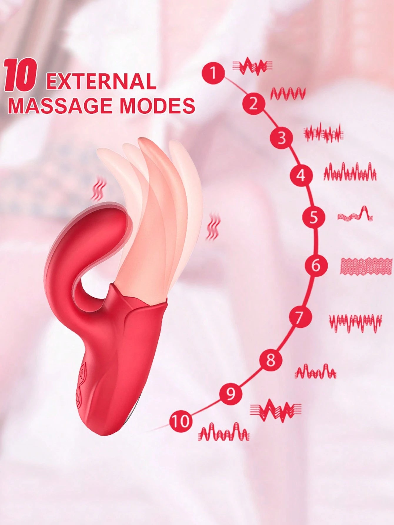 Honey Tongue Sucking Vibrator