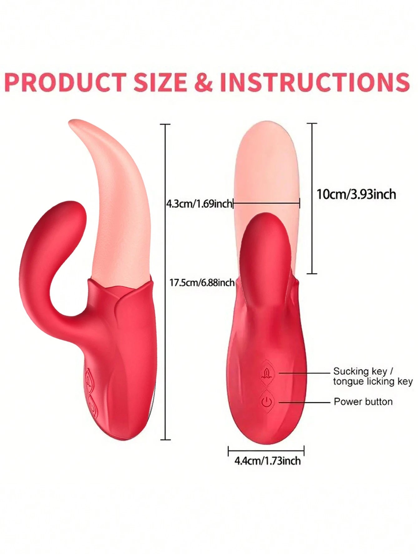 Honey Tongue Sucking Vibrator