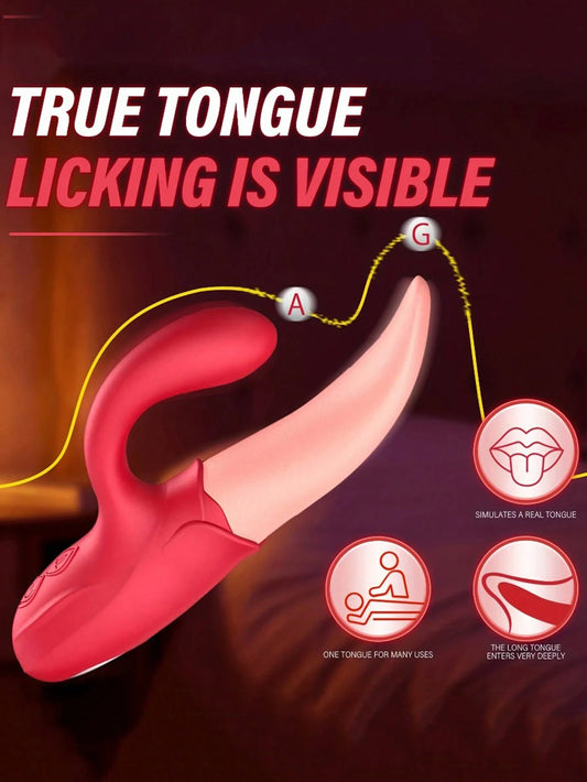 Honey Tongue Sucking Vibrator