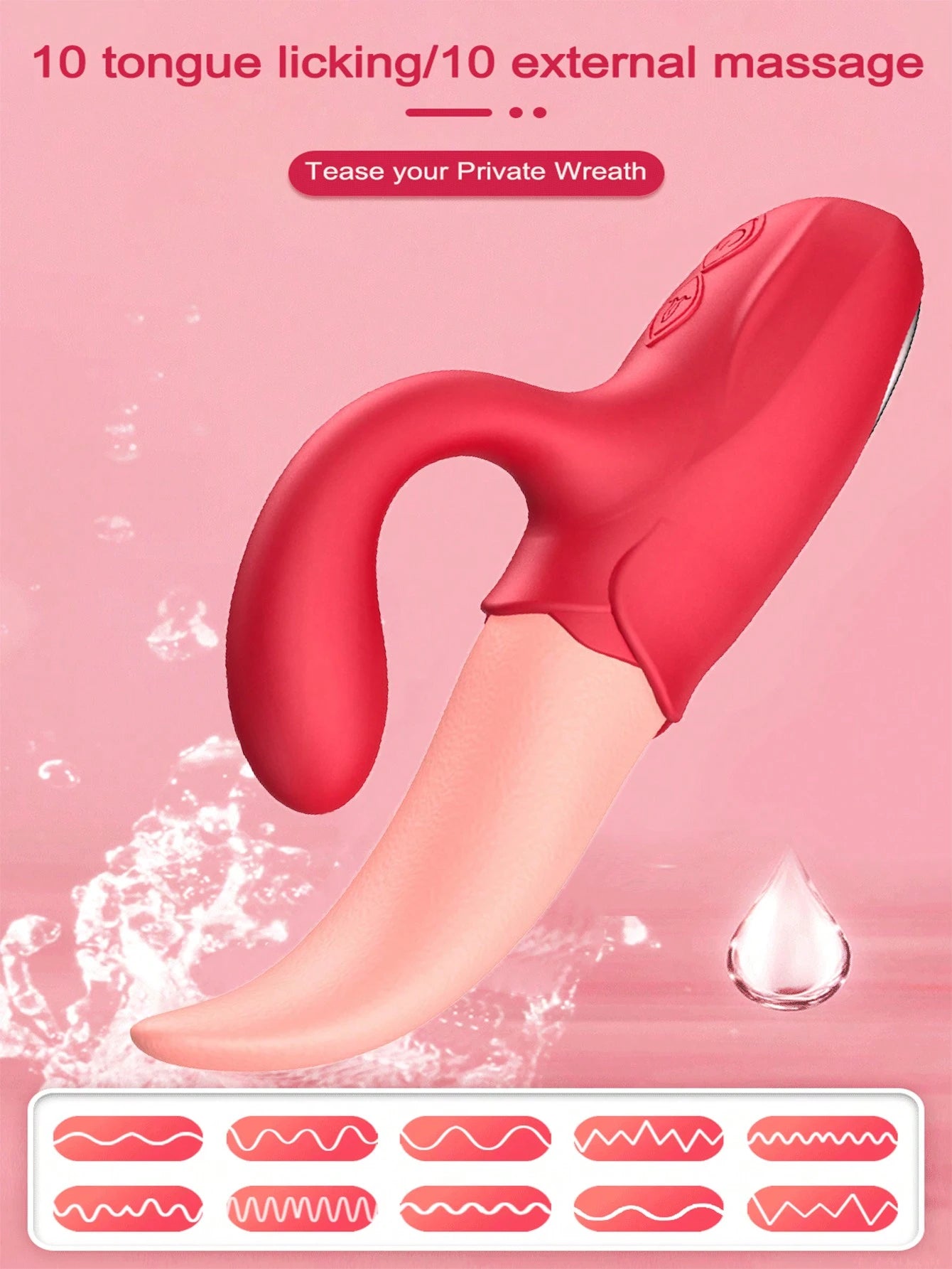 Honey Tongue Sucking Vibrator