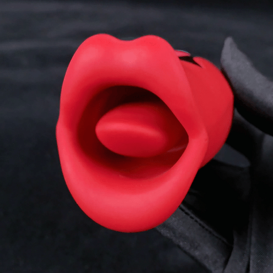 Mouth Tongue Licking Vibrators Dildo For Sucking Biting Nipple & Clit Clitoris Stimulator Massager, Female Masturbation Breast Sex Toy Oral Blowjob Toys Sexy Sexual Pleasure For Adult