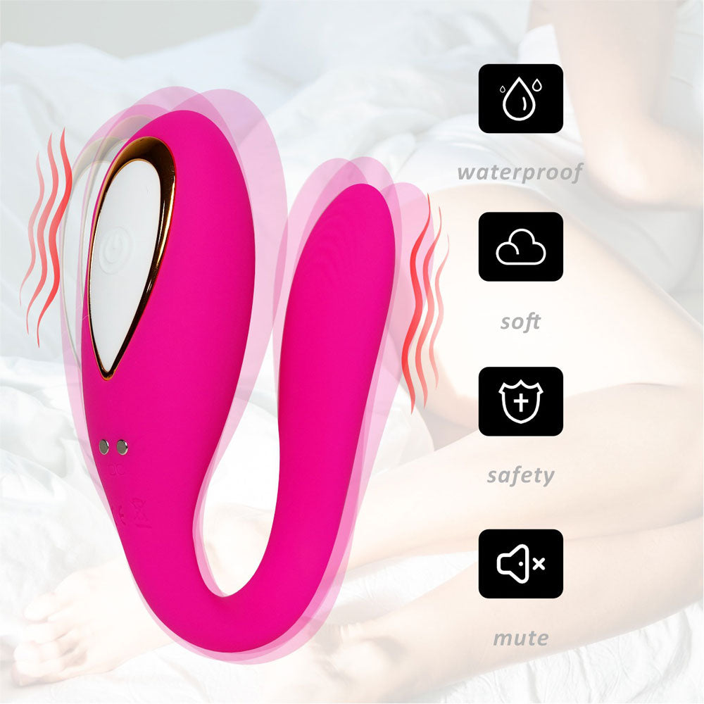 Sync Lite App Controlled Rechargeable Couple's Vibrator