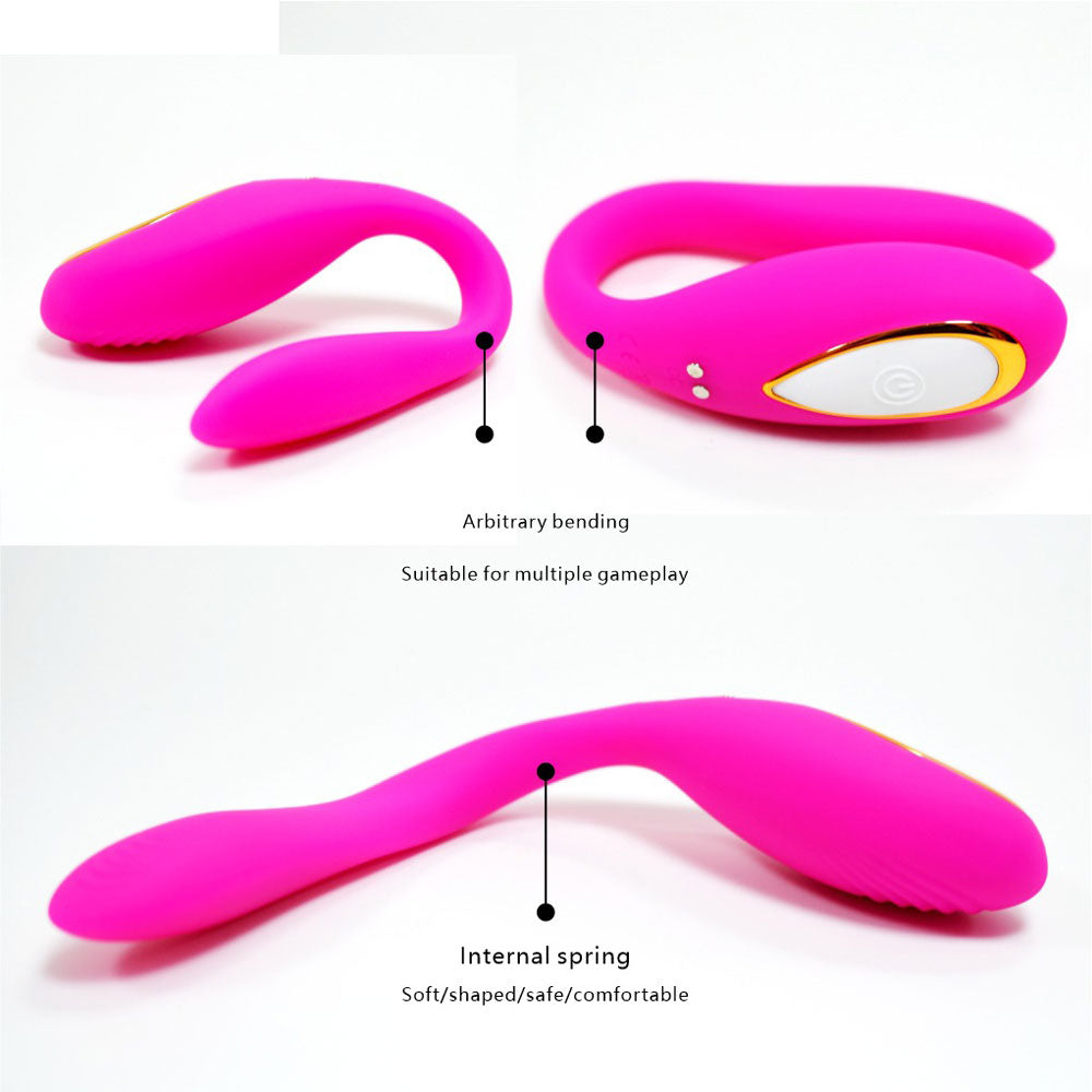 Sync Lite App Controlled Rechargeable Couple's Vibrator