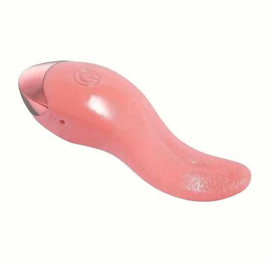 Realistic Tongue Licking G-Spot Vibrator – Silicone Wearable Clitoral Stimulator for Women