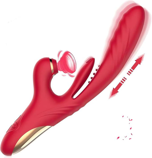 Sucking Toy Female Rechargeable Adult Toy - Strong Tongue Sucking and Licking G Sucking Toy Female Couple Panty Stimulation