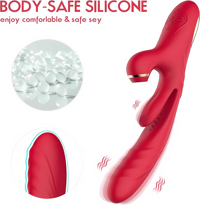 Sucking Toy Female Rechargeable Adult Toy - Strong Tongue Sucking and Licking G Sucking Toy Female Couple Panty Stimulation