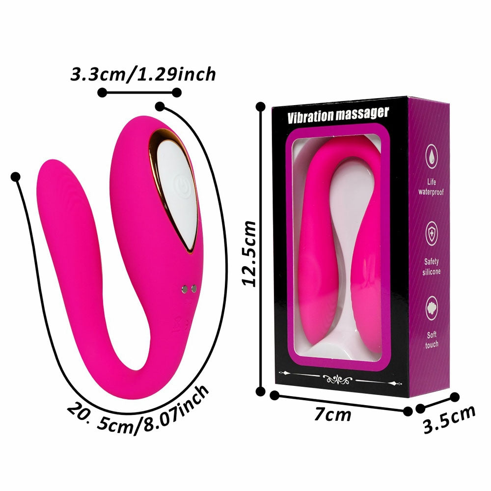 Sync Lite App Controlled Rechargeable Couple's Vibrator