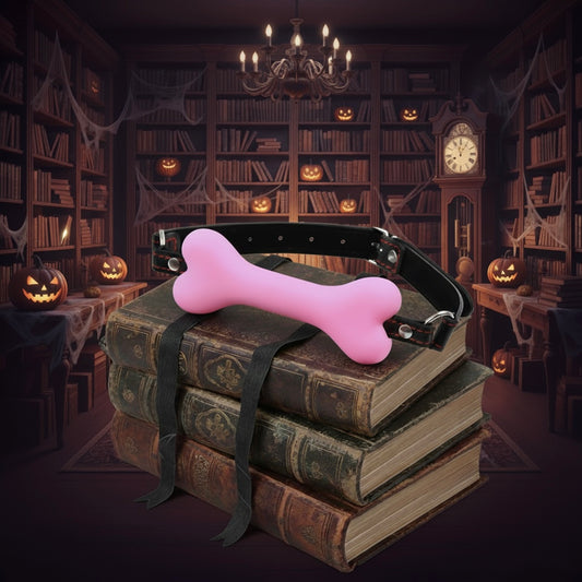 Silicone Bone Gag – Soft BDSM Restraint for Couples and Erotic Roleplay