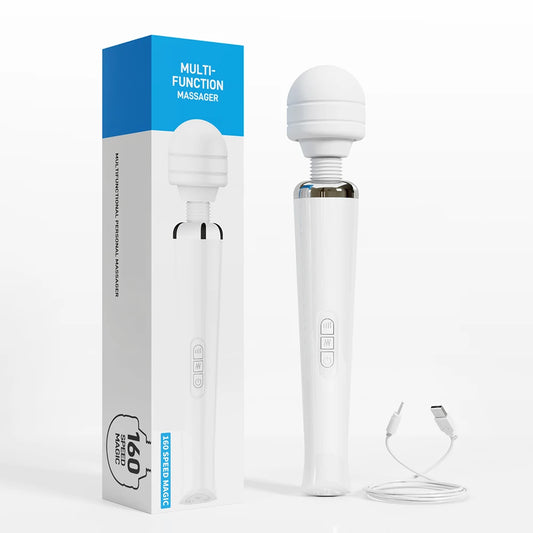 Ultra-Powerful Cordless Wand Massager – Deep Tissue Relief Anytime, Anywhere