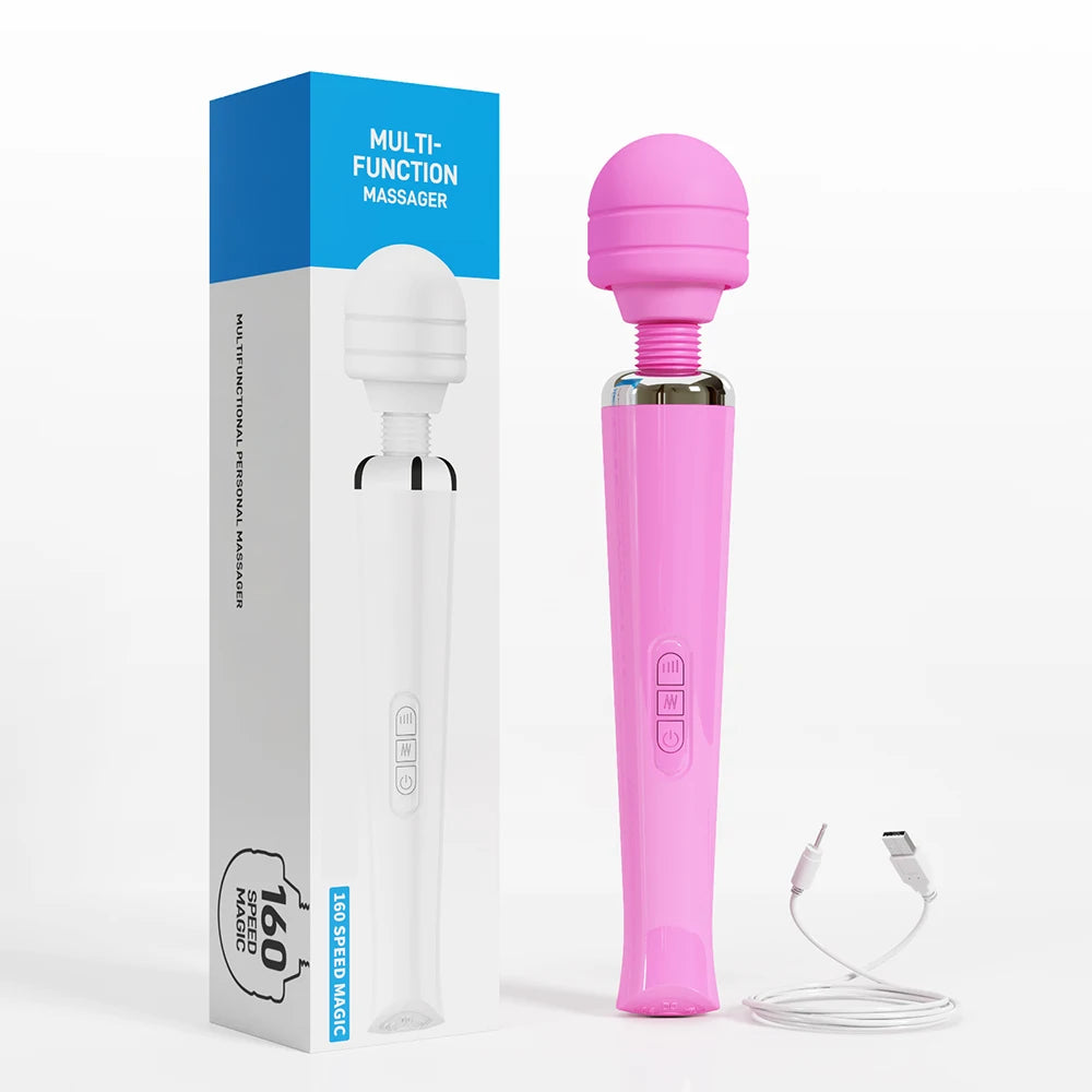 Ultra-Powerful Cordless Wand Massager – Deep Tissue Relief Anytime, Anywhere
