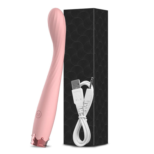 Powerful G-Spot Vibrator – Rechargeable Clitoral Stimulator with 10 Vibration Modes, Waterproof Silicone Sex Toy for Women