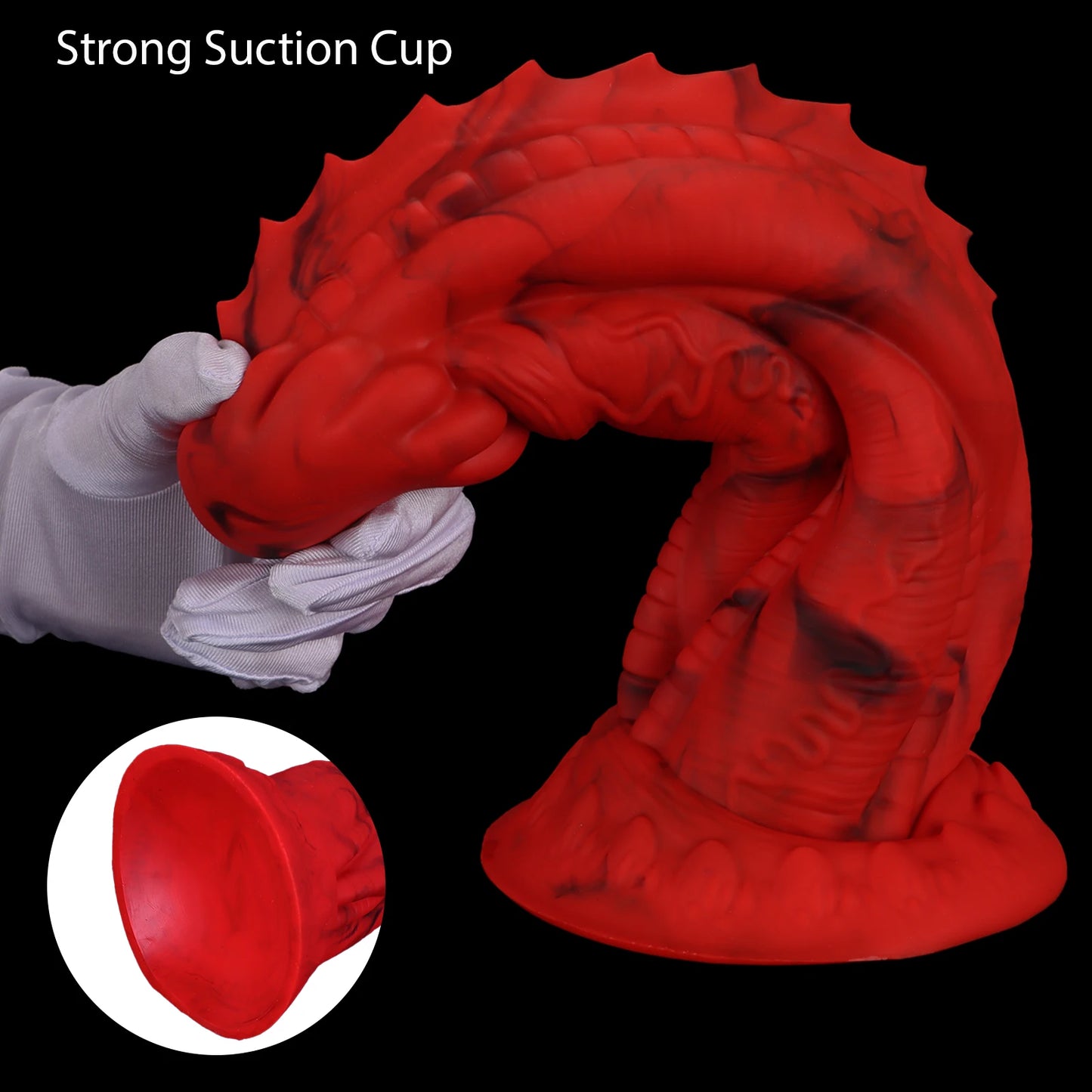 Dragon Monster Silicone Anal Plug – Fantasy Dildo with Suction Cup