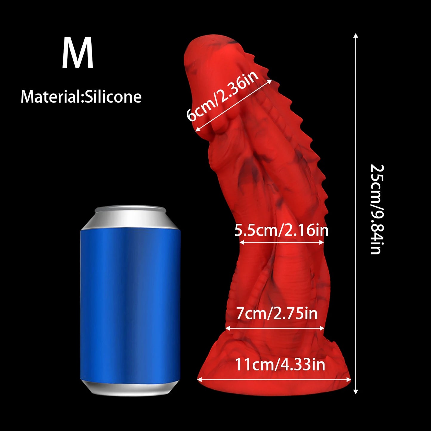 Dragon Monster Silicone Anal Plug – Fantasy Dildo with Suction Cup