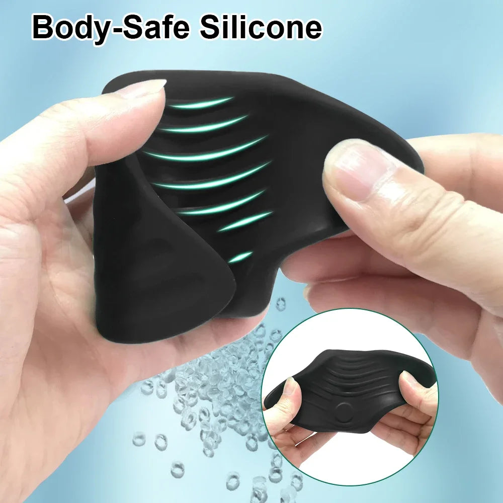 POMFW XLQ03 Smart Male Masturbator Cup – 2-in-1 Endurance Trainer with APP Control, 9 Vibration Modes & Medical Silicone