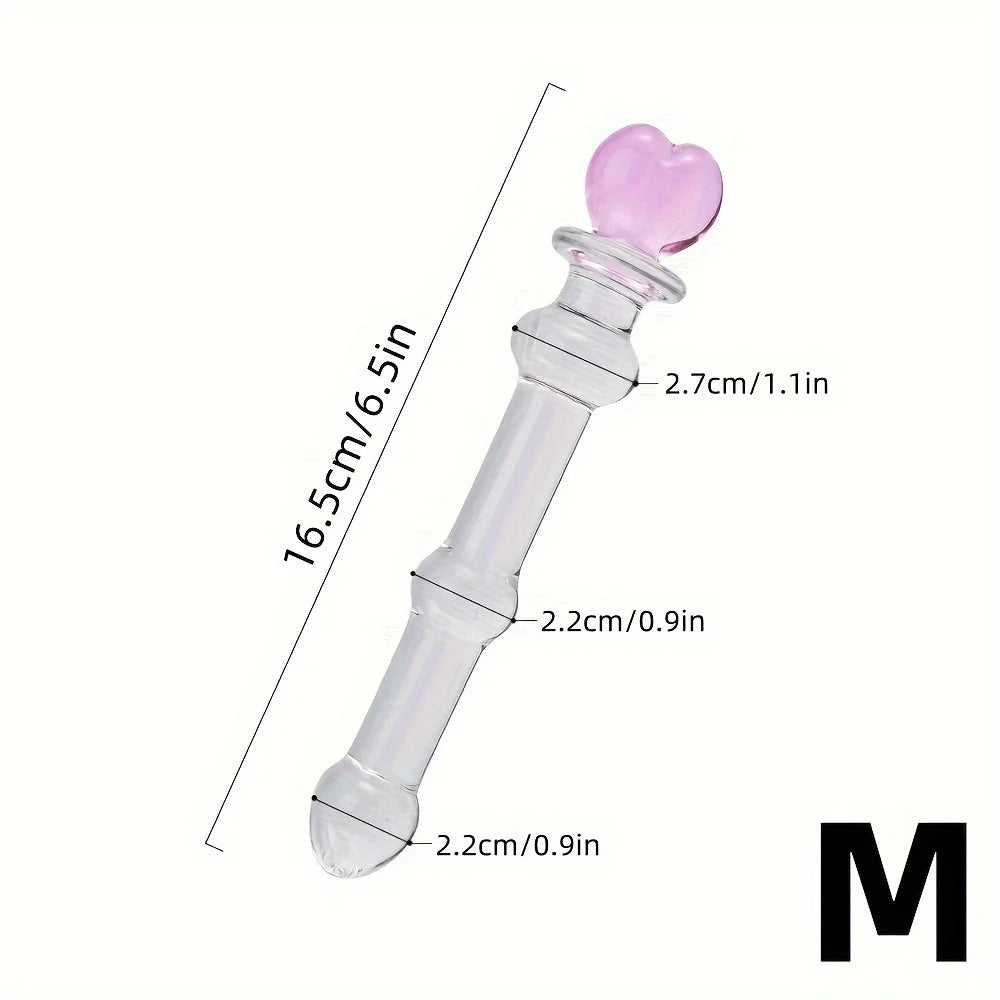 Crystal Glass Pleasure Beads – Anal & Vaginal Stimulation Toy for Prostate Massage