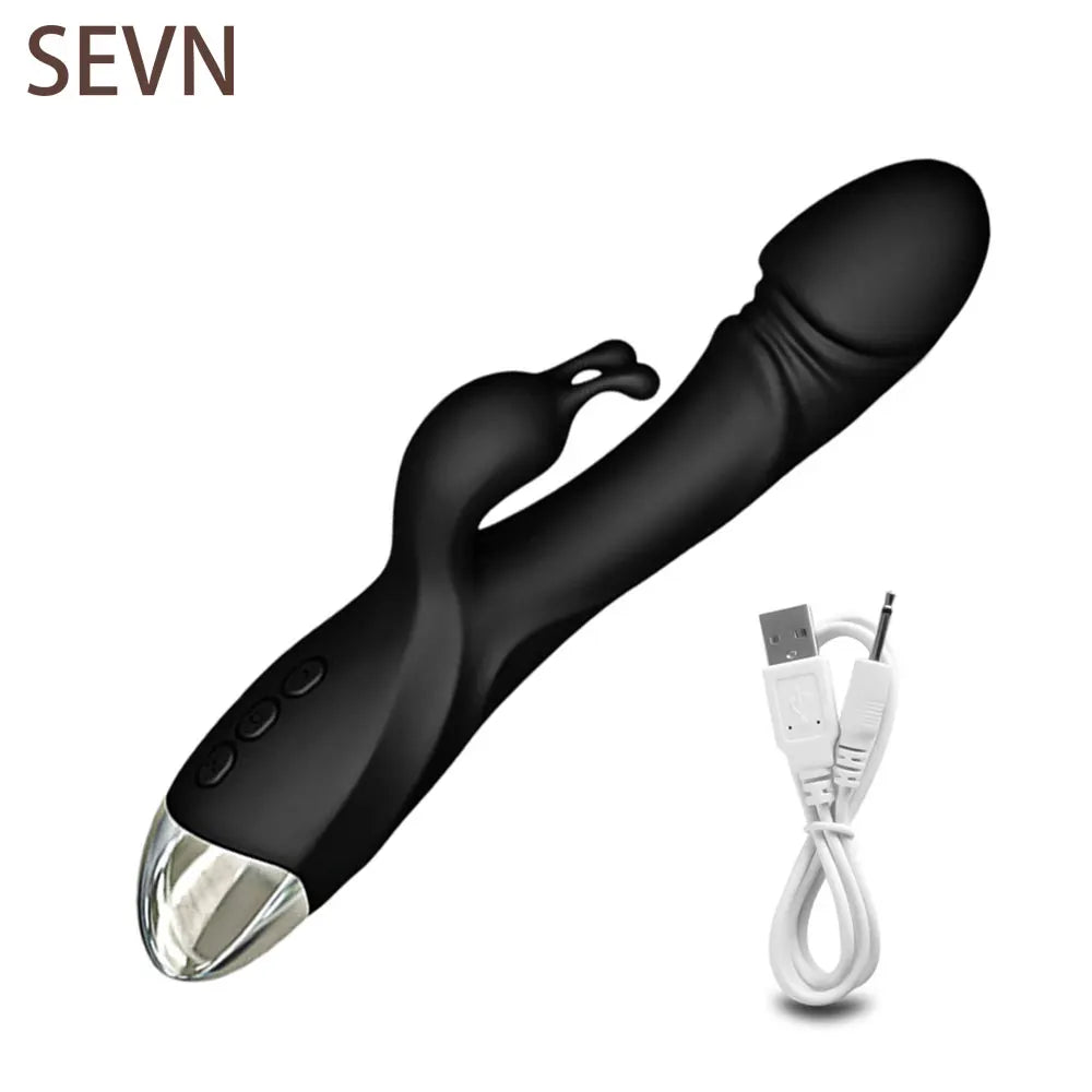 Rabbit G-Spot Vibrator – Powerful Clitoral and Vaginal Stimulator for Women