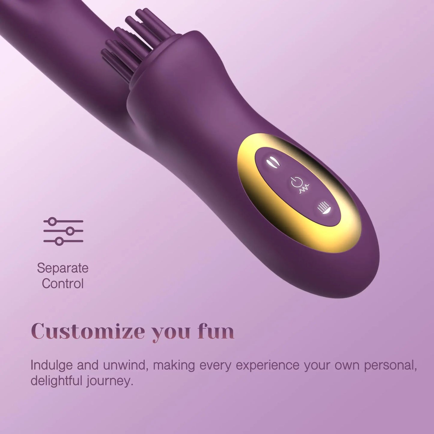 Clitoral Tickling Rabbit Vibrator – Dual Stimulation with TactileSense Technology