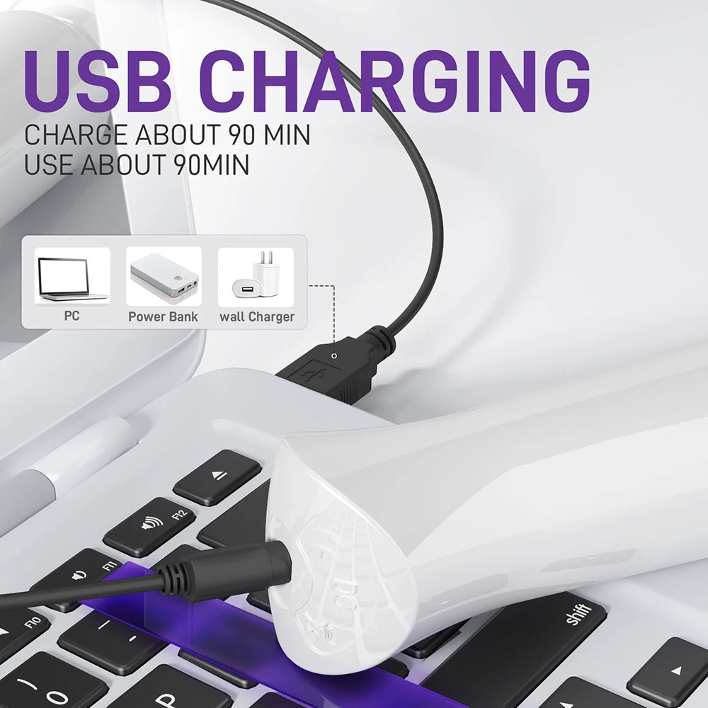 Ultra-Powerful Cordless Wand Massager – Deep Tissue Relief Anytime, Anywhere