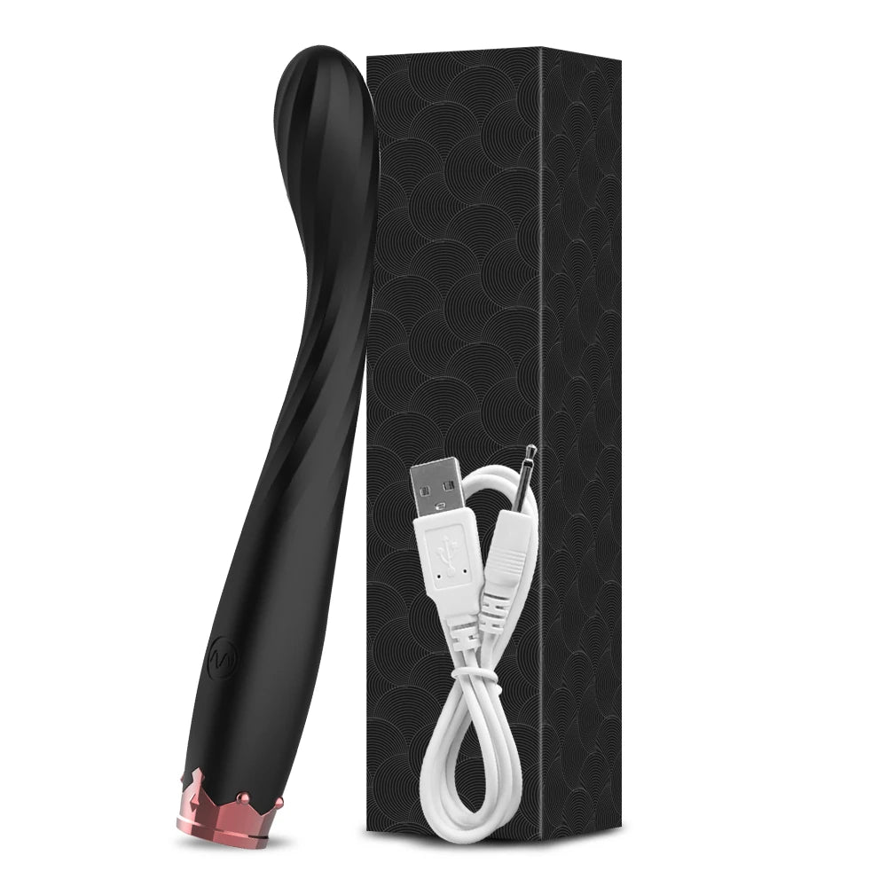 Powerful G-Spot Vibrator – Rechargeable Clitoral Stimulator with 10 Vibration Modes, Waterproof Silicone Sex Toy for Women