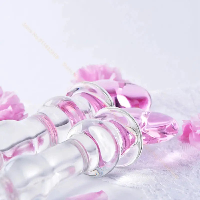 Crystal Glass Pleasure Beads – Anal & Vaginal Stimulation Toy for Prostate Massage