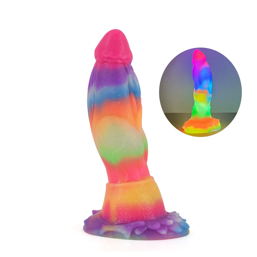 Dragon Dildo – Silicone Fantasy Anal Plug with Suction Cup for Prostate and G-Spot Stimulation