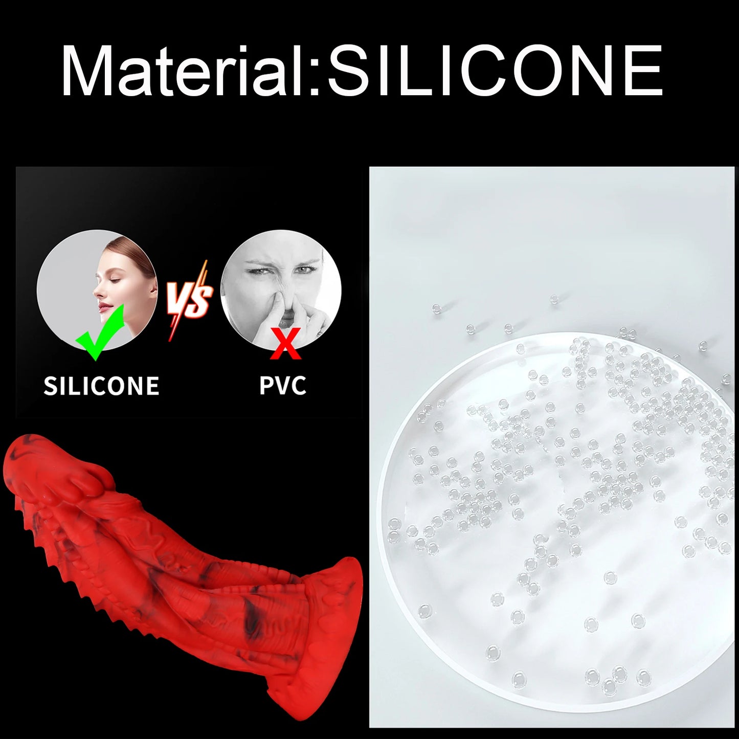 Dragon Monster Silicone Anal Plug – Fantasy Dildo with Suction Cup