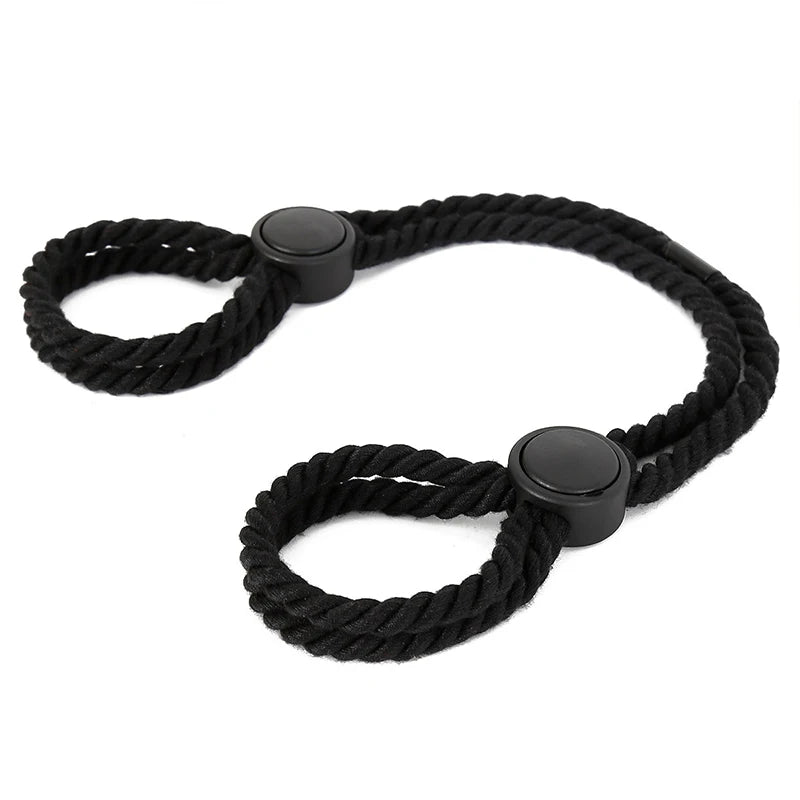 Adjustable Cotton Handcuffs – Soft BDSM Restraints for Couples and Erotic Roleplay