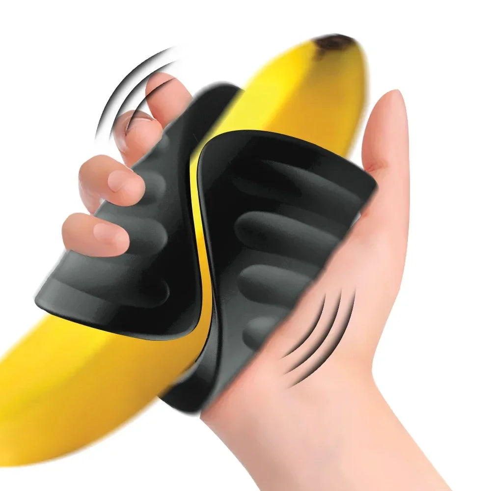 POMFW XLQ03 Smart Male Masturbator Cup – 2-in-1 Endurance Trainer with APP Control, 9 Vibration Modes & Medical Silicone