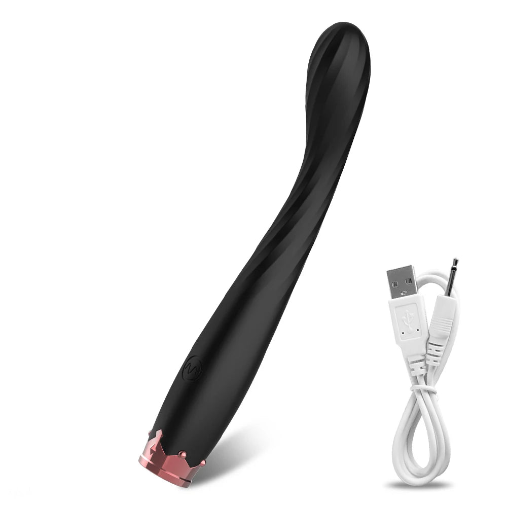 Powerful G-Spot Vibrator – Rechargeable Clitoral Stimulator with 10 Vibration Modes, Waterproof Silicone Sex Toy for Women
