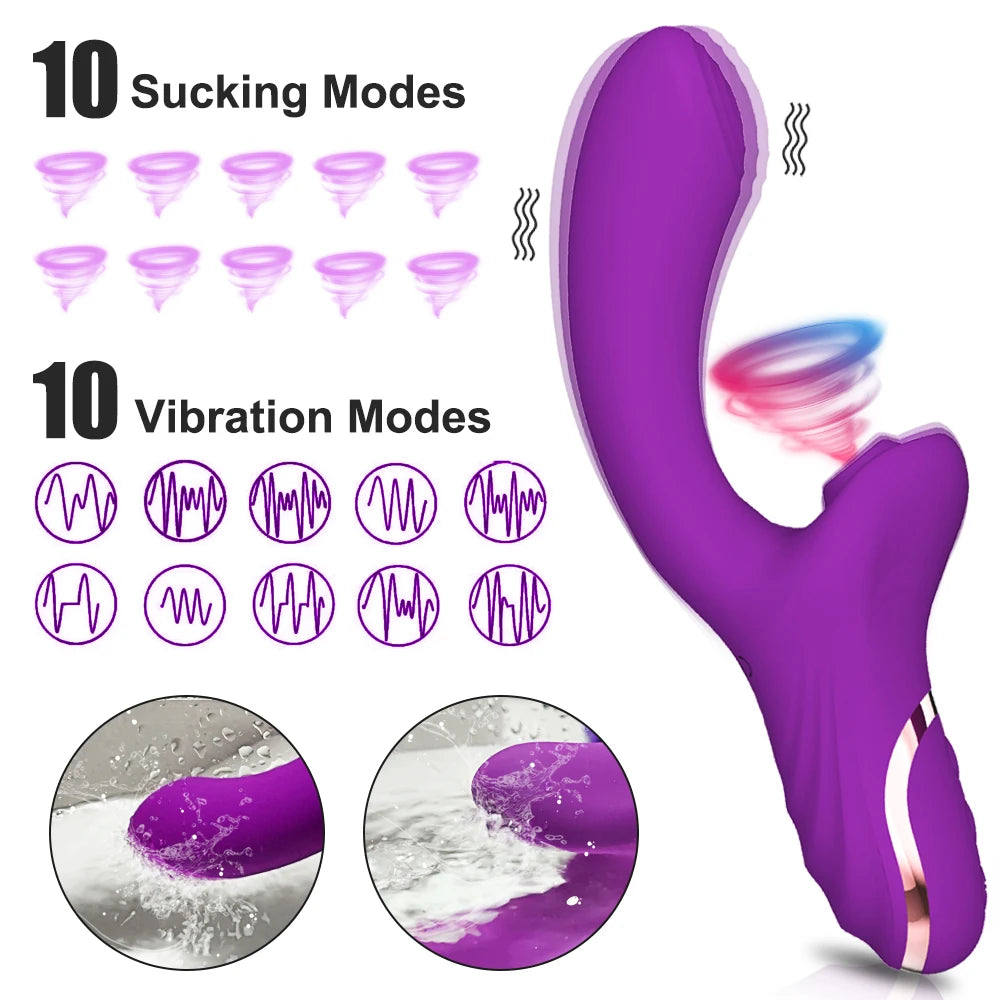 G-Spot Vibrator – Waterproof Silicone Clitoral Stimulator with Powerful Vibration Modes, Female Masturbator with Discreet Packaging