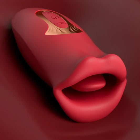 Tongue Licking Clitoral & G-Spot Vibrator – 10 Modes, Waterproof, USB Rechargeable, Silent Lay-On Massager for Women