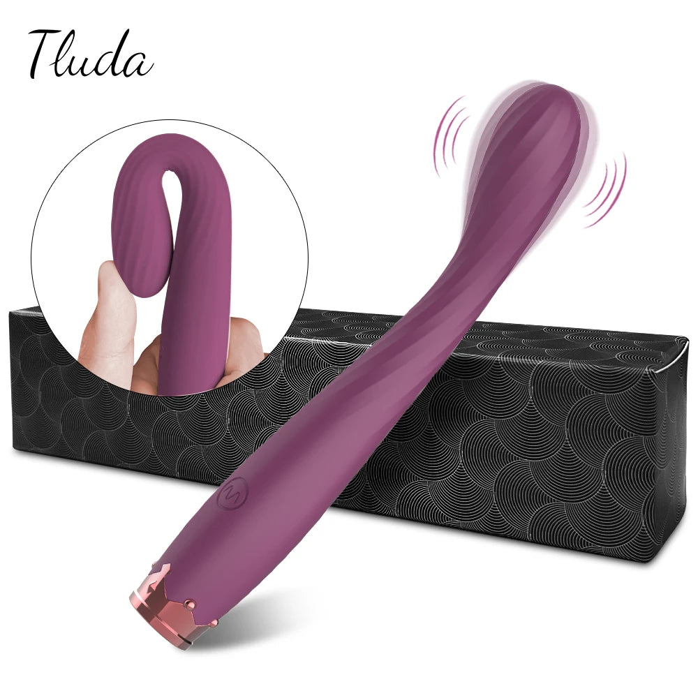 Powerful G-Spot Vibrator – Rechargeable Clitoral Stimulator with 10 Vibration Modes, Waterproof Silicone Sex Toy for Women