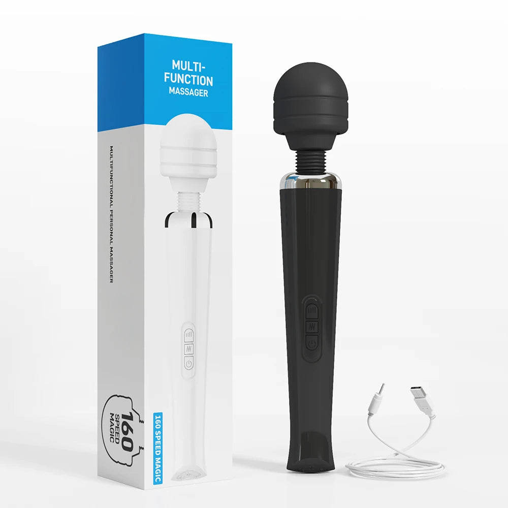 Ultra-Powerful Cordless Wand Massager – Deep Tissue Relief Anytime, Anywhere