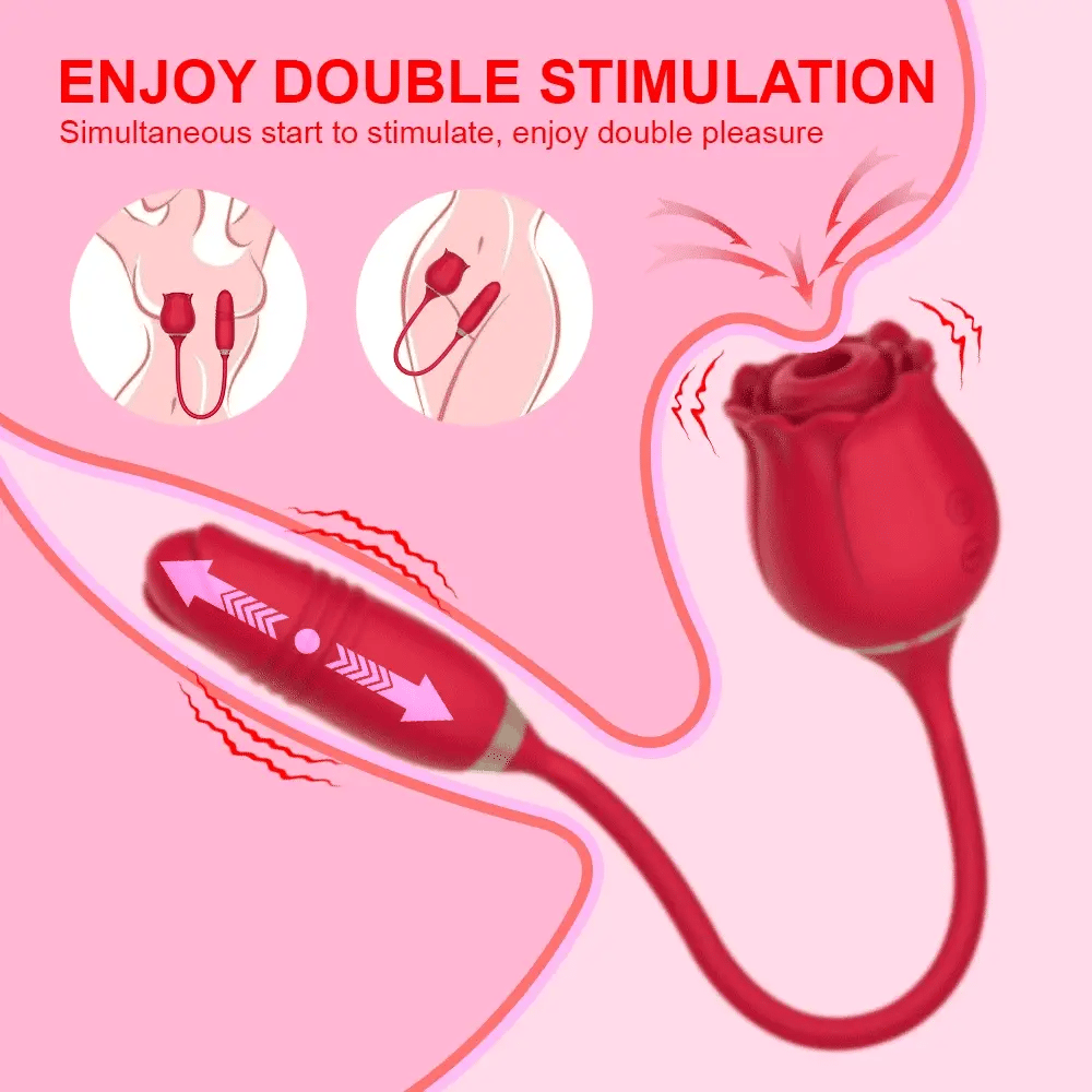 PREMIUM ROSE PULSE VIBRATOR