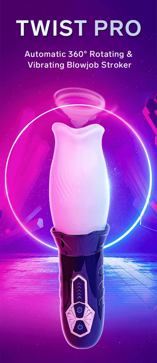 Twist Pro - Automatic 360° Rotating & Vibrating Blowjob Machine