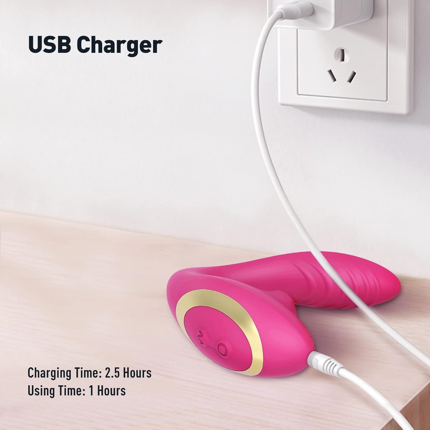 Clitoral Suction Vibrator – 10-Speed Oral Simulation & G-Spot Stimulator, Waterproof & Rechargeable