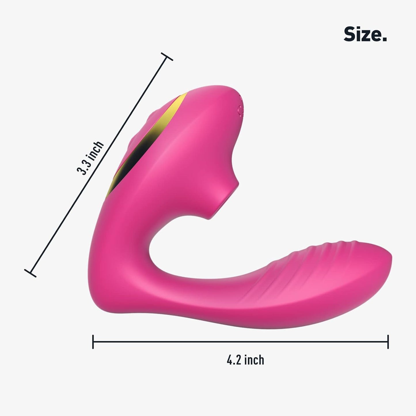 Clitoral Suction Vibrator – 10-Speed Oral Simulation & G-Spot Stimulator, Waterproof & Rechargeable