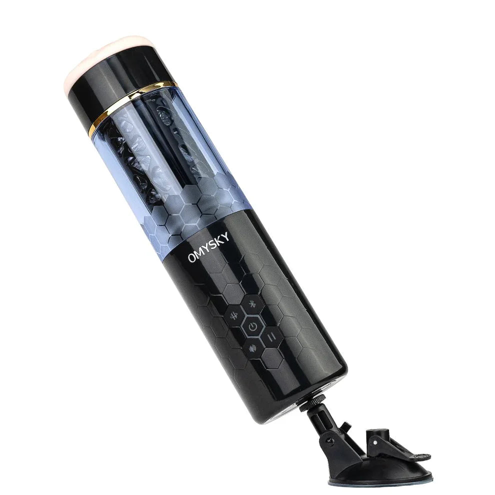Spinner - Auto 420 Strokes Hands Free Thrusting Rotating Blowjob Machine