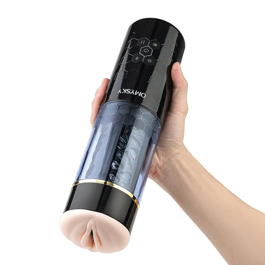 Spinner - Auto 420 Strokes Hands Free Thrusting Rotating Blowjob Machine